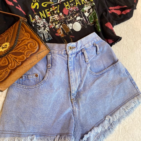 Vintage Steel Jean Shorts - Picture 3 of 3